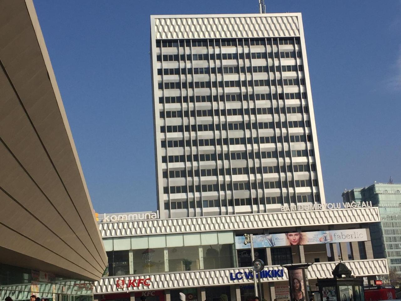 Demir Yol Plaza Hotel Baku Exterior foto