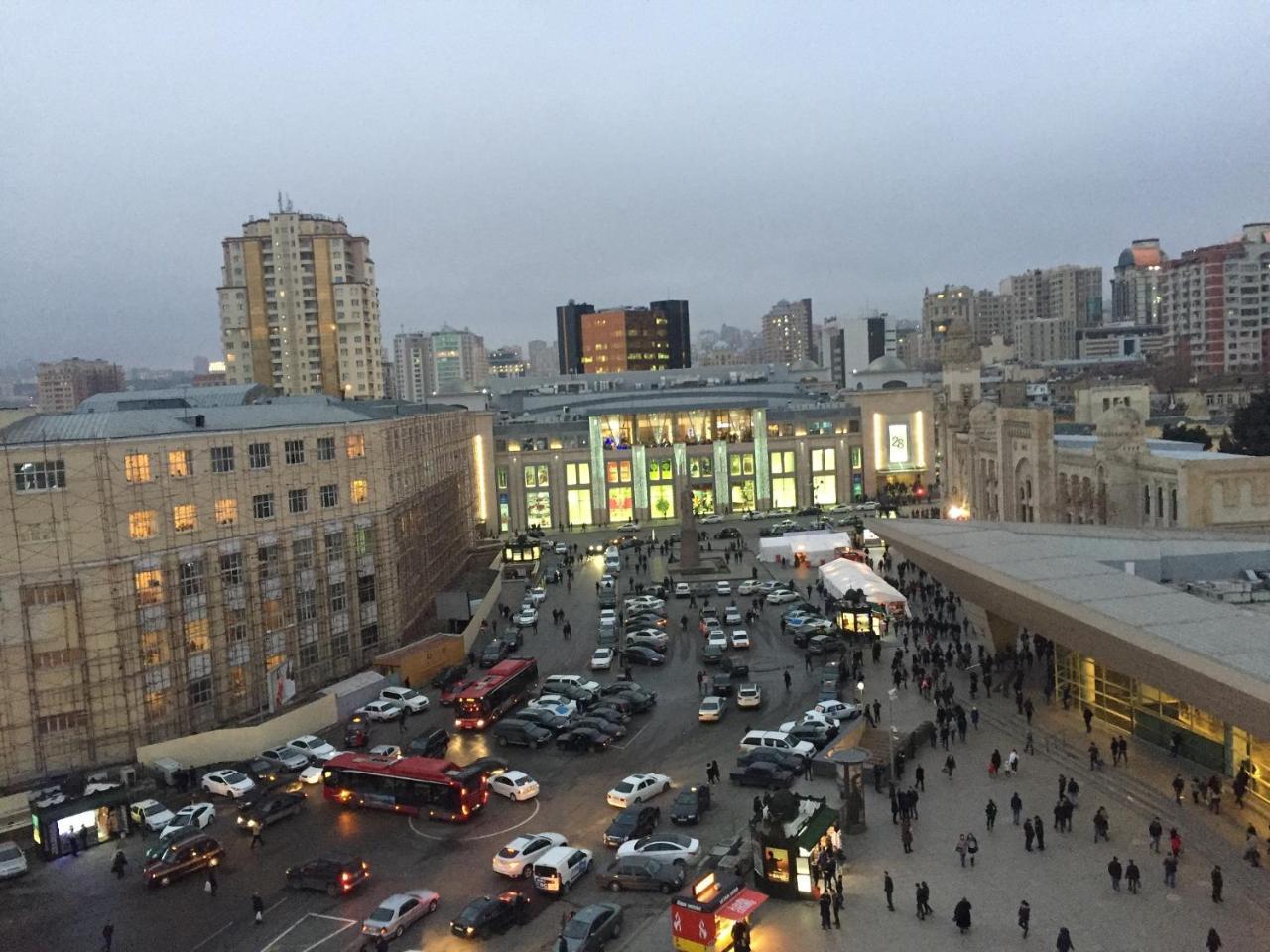 Demir Yol Plaza Hotel Baku Exterior foto