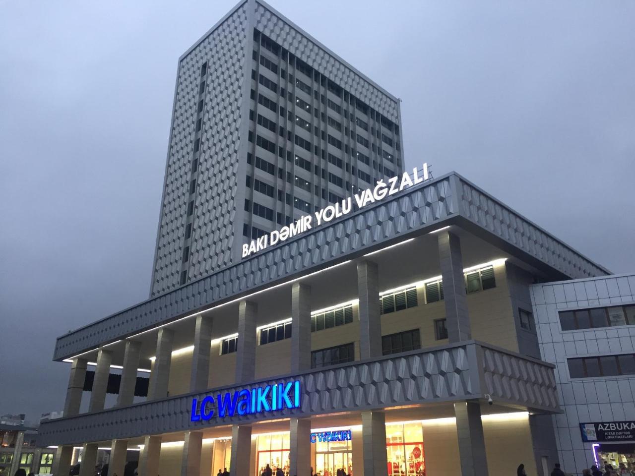 Demir Yol Plaza Hotel Baku Exterior foto